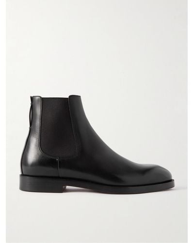 Zegna Torino Chelsea Boots aus Leder - Schwarz