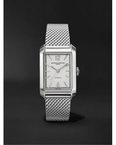 Baume & Mercier Hampton Automatic 27.5mm Stainless Steel Watch - Black