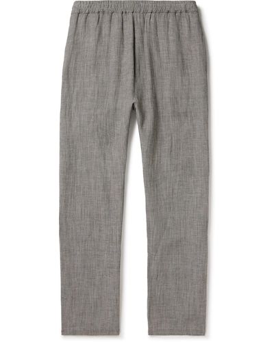 Barena Straight-leg Woven Pants - Gray