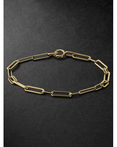 Spinelli Kilcollin Marius Gold Chain Bracelet - Black