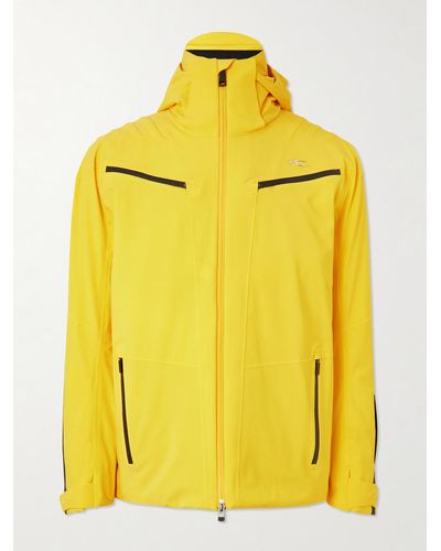 Kjus Formula Hooded Ski Jacket - Yellow