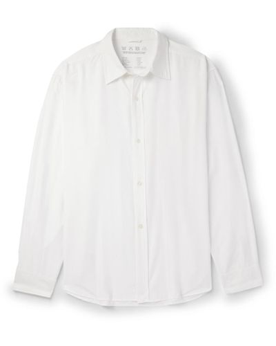 mfpen Comfy Oversized Tm Lyocell-twill Shirt - White