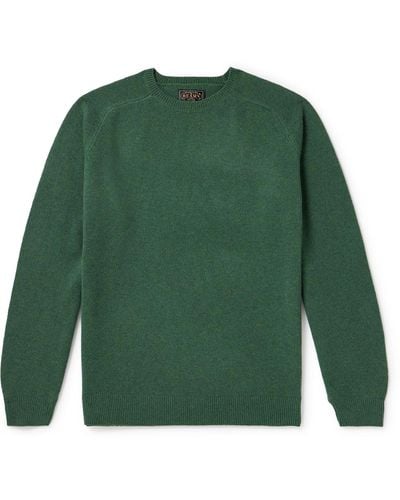 Beams Plus Wool Sweater - Green