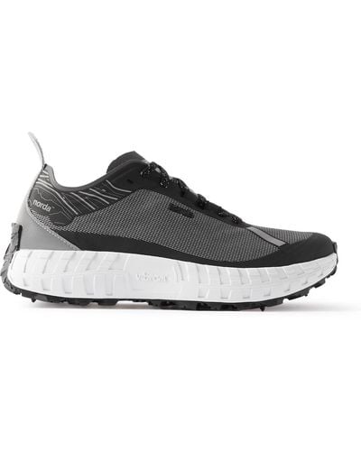 Norda 001 Rubber-trimmed Bio-dyneema® Trail Running Sneakers - Black