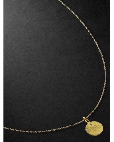 Elhanati Kids String Recycled Gold Necklace - Black