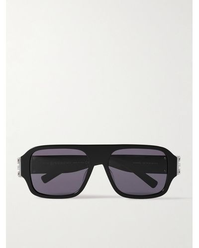 Givenchy D-frame Acetate Sunglasses - Black
