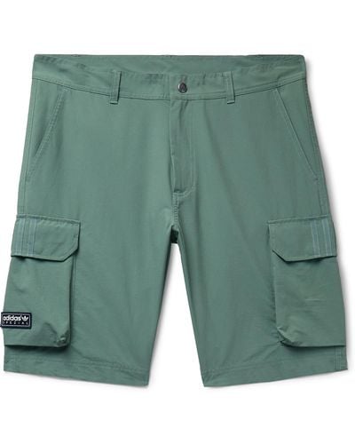 adidas Originals Spezial Standish Shell Cargo Shorts - Green