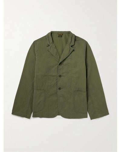 Kapital Jacke aus Ripstop aus einer Baumwollmischung - Grün