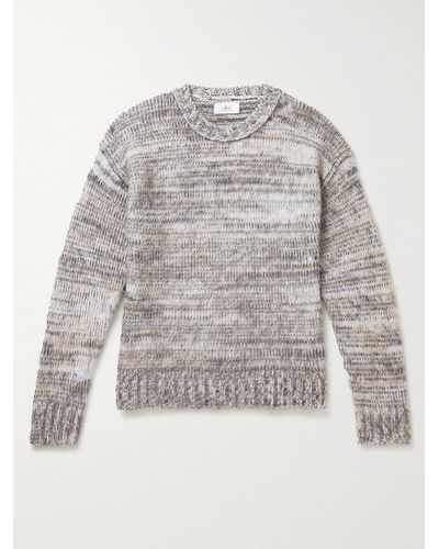 MR P. Surplus Wool-blend Sweater - Grey