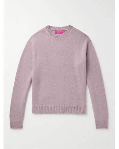 The Elder Statesman Cashmere Sweater - Pink