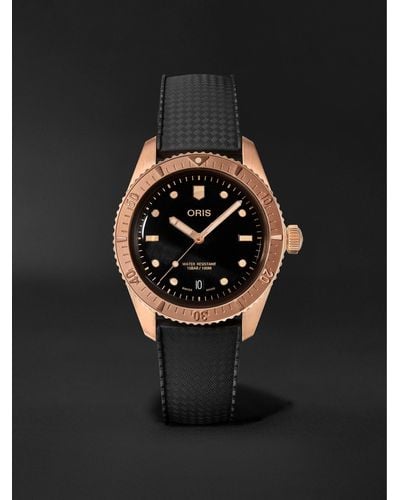 Oris Divers-sixty Five Automatic 38mm Bronze Watch - Black