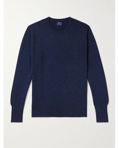 William Lockie Oxton Cashmere Sweater - Blue