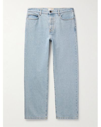 The Row Morton Straight-leg Jeans - Blue