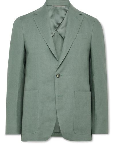 Green Canali Jackets for Men | Lyst