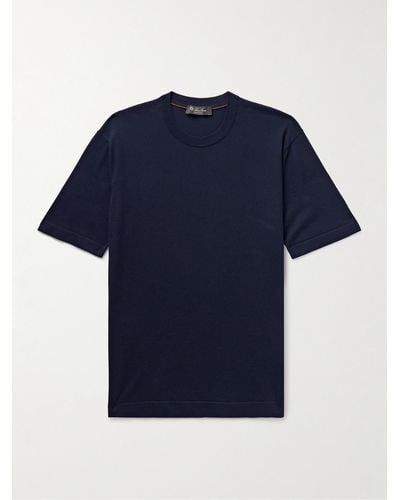 Loro Piana Cotton T-shirt - Blue