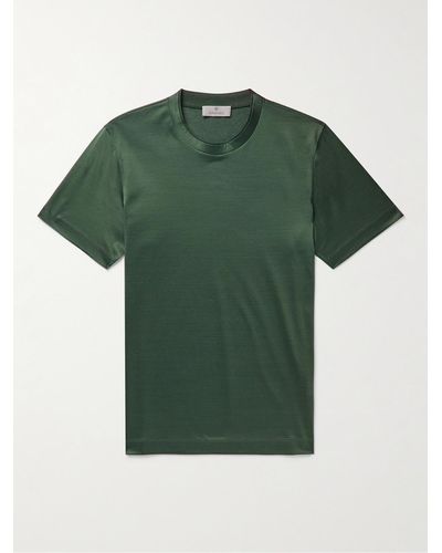 Canali Cotton T-shirt - Green