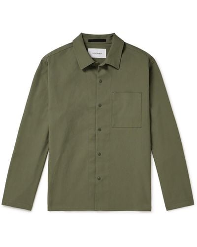 Norse Projects Carsten Solotex® Twill Shirt - Green