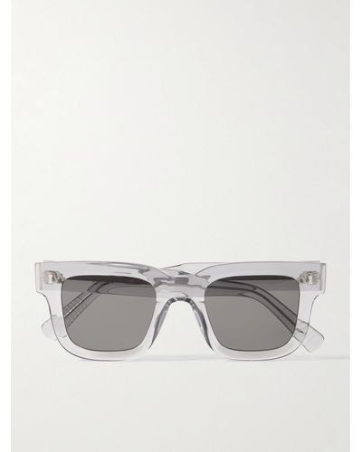 MR P. Cubitts Plender Sonnenbrille mit D-Rahmen aus Azetat - Grau