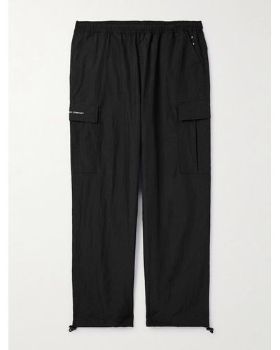 Pop Trading Co. Shell Cargo Trousers - Black