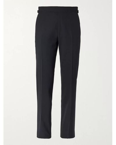 Tom Ford O'connor Wool Suit Trousers - Blue