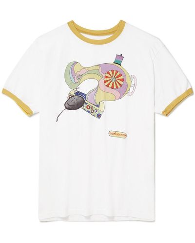 Kapital Printed Cotton-jersey T-shirt - White