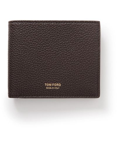 Tom Ford Full-grain Leather Billfold Wallet - Brown