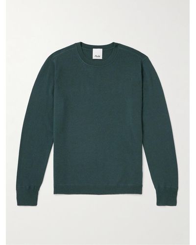 Allude Cashmere Sweater - Green