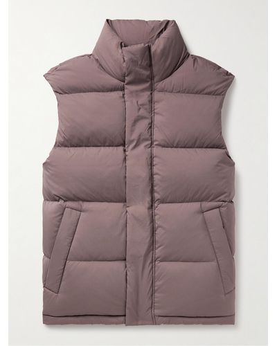 NN07 Matthew 8245 Quilted Shell Down Gilet - Purple