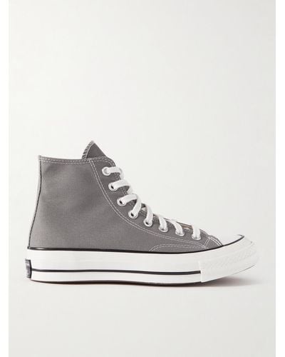 Converse Chuck 70 High-Top-Sneakers aus Canvas - Grau