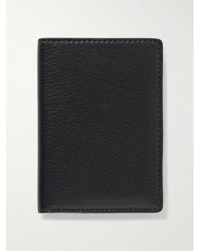 Metier Full-grain Leather Bifold Cardholder - Black