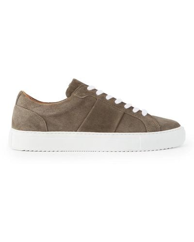 MR P. Alec Regenerated Suede By Evolo® Sneakers - Brown