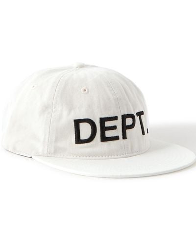 GALLERY DEPT. Logo-embroidered Cotton-twill Baseball Cap - White