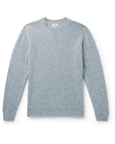 Hartford Virgin Wool Sweater - Blue