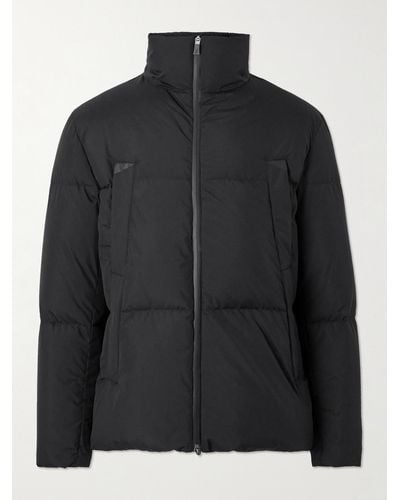 Herno Piumino in GORE-TEX INFINIUMTM WINDSTOPPER® trapuntato Laminar - Nero