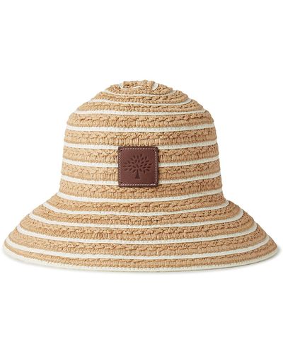 Mulberry Braided Bucket Hat - Natural