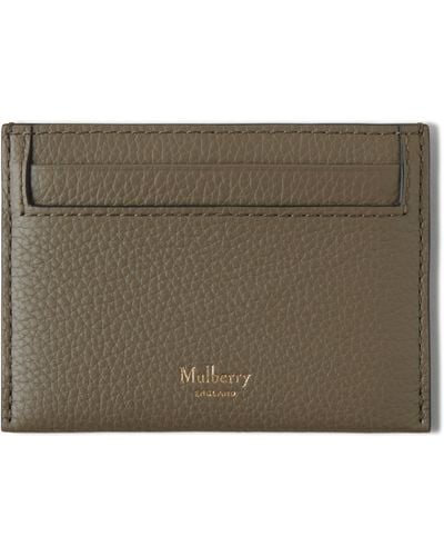 Mulberry Credit Card Slip - Green