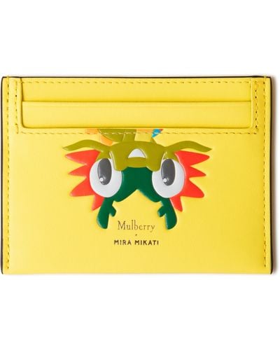 Mulberry X Mira Mikati Credit Card Slip - Yellow