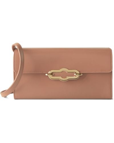Mulberry Pimlico Wallet On Strap - Brown