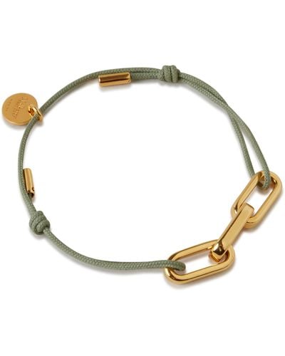 Mulberry Softie Cord Bracelet - Metallic