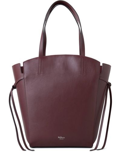Mulberry Clovelly Tote - Purple