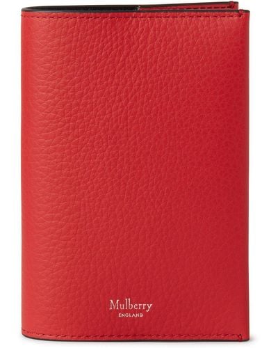 Mulberry Passport Slip - Red