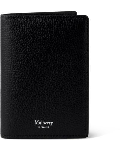 Mulberry Heritage Vertical Card Wallet - Black