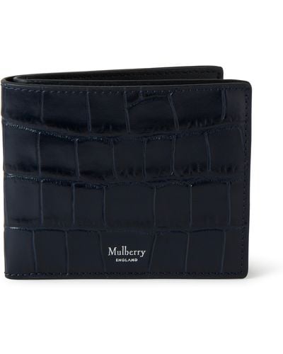 Mulberry 8 Card Wallet - Blue