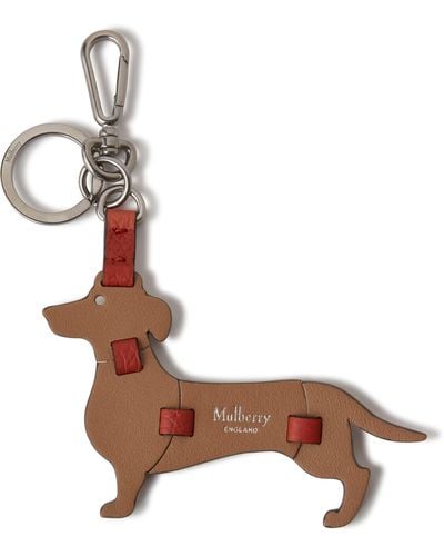 Mulberry Puzzle Keyring - Brown
