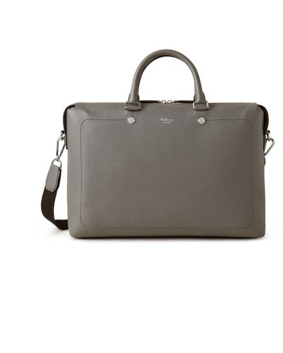 Mulberry City Briefcase - Grey