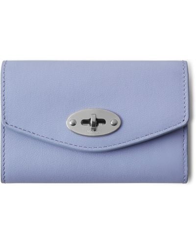 Mulberry Darley Folded Multi-card Wallet - Blue