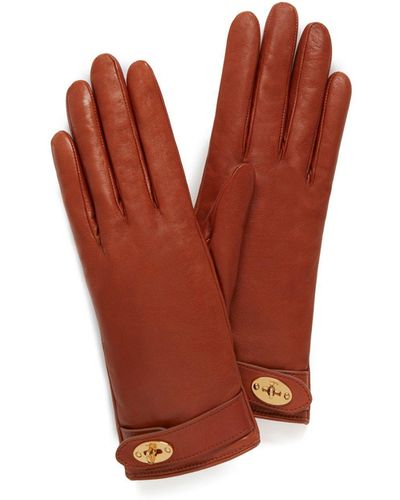 Mulberry Darley Gloves - Brown