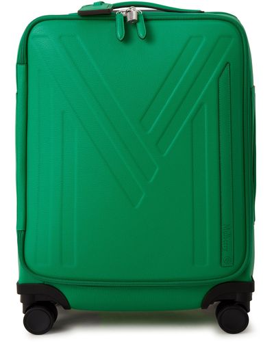 Mulberry Leather 4 Wheel Suitcase Holdalls - Green