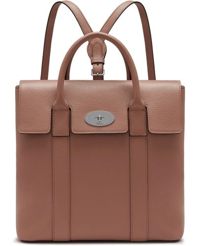 Mulberry Womens Bayswater Backpack Rosewater Mini – Luxe Collective