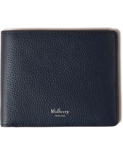 Mulberry Heritage Bifold Coin Wallet - Blue